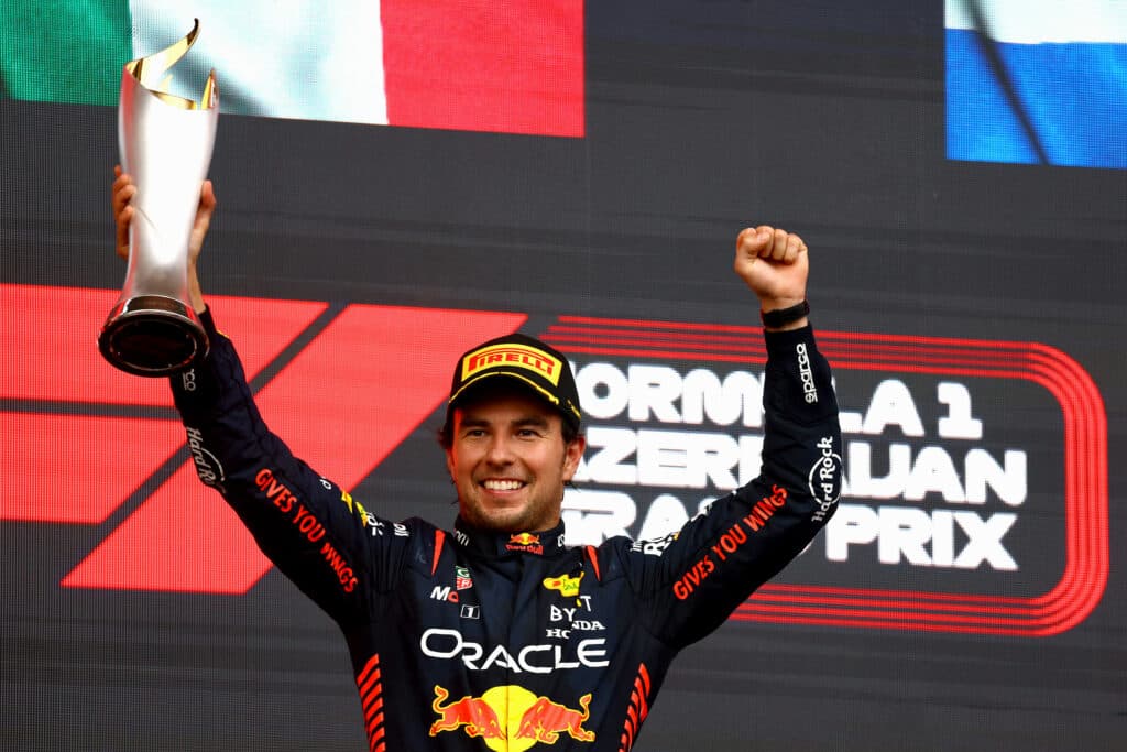 - Sergio Perez trionfa nel GP dell'Azerbaijan 2023