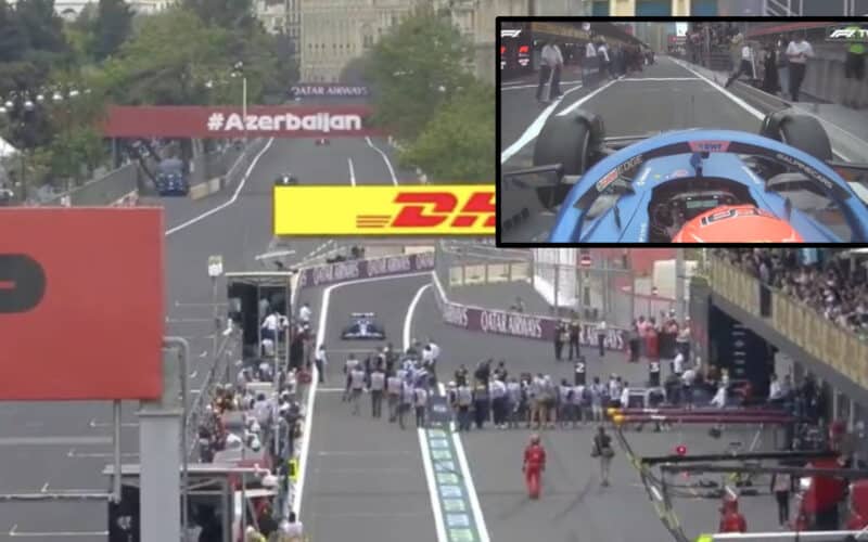 - VIDEO: Esteban Ocon rischia di scontrarsi con i fotografi nell'incidente della pitlane di Baku