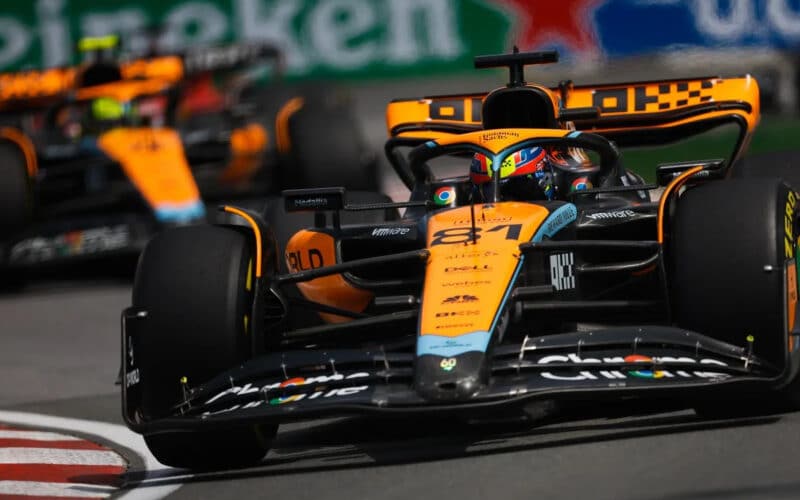 Mclaren at the canadian grand prix 2023 f1