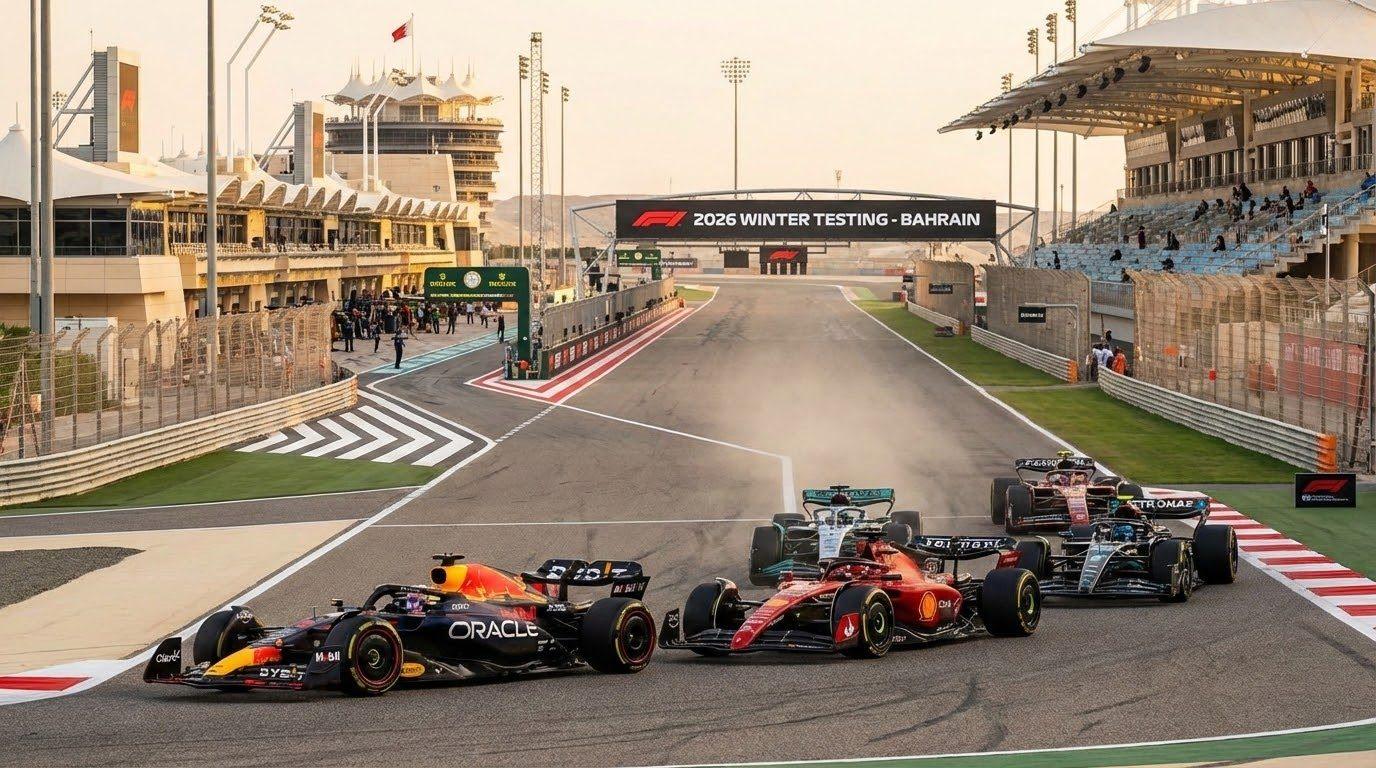 F1 winter testing Bahrein