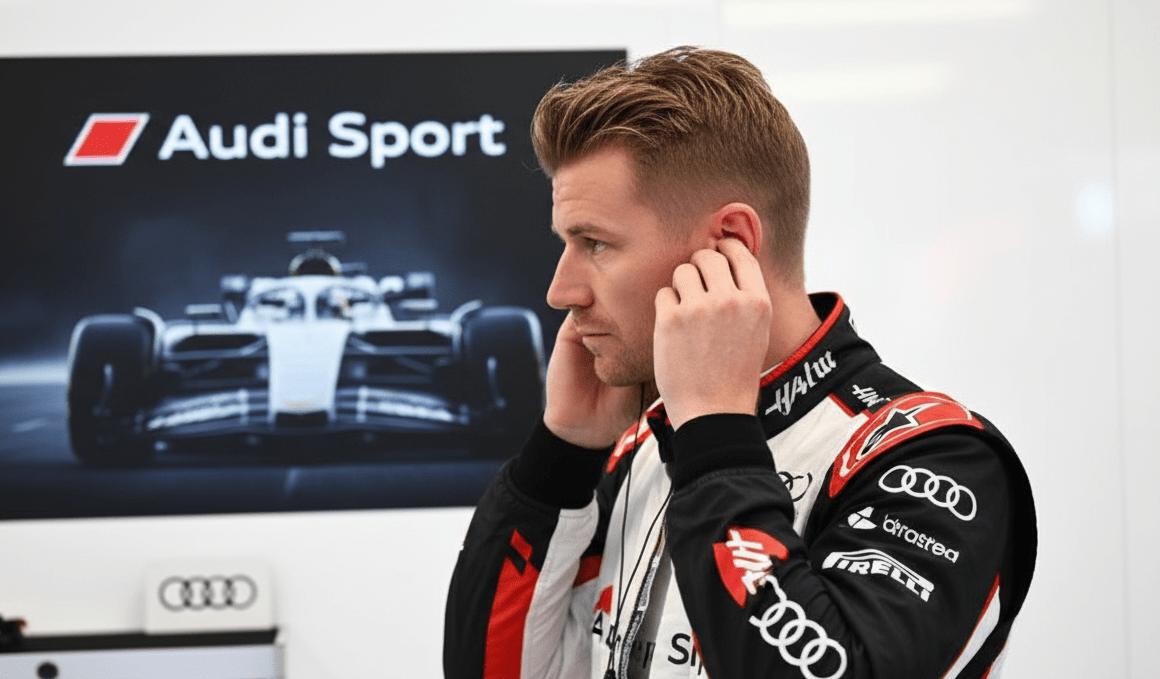 Hulkenberg confirms Audi strategy