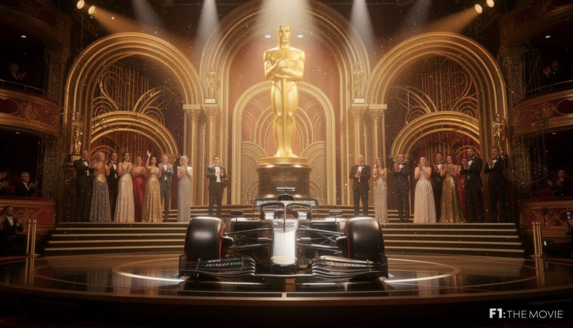 f1: the movie triumphs over top contenders to win the oscar, continuing its impressive winning streak in cinematic excellence.