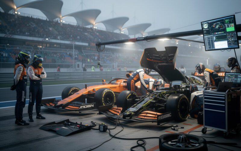 discover why mclaren drivers faced a double did not start (dns) at the chinese grand prix, revealing crucial factors behind this unexpected development.