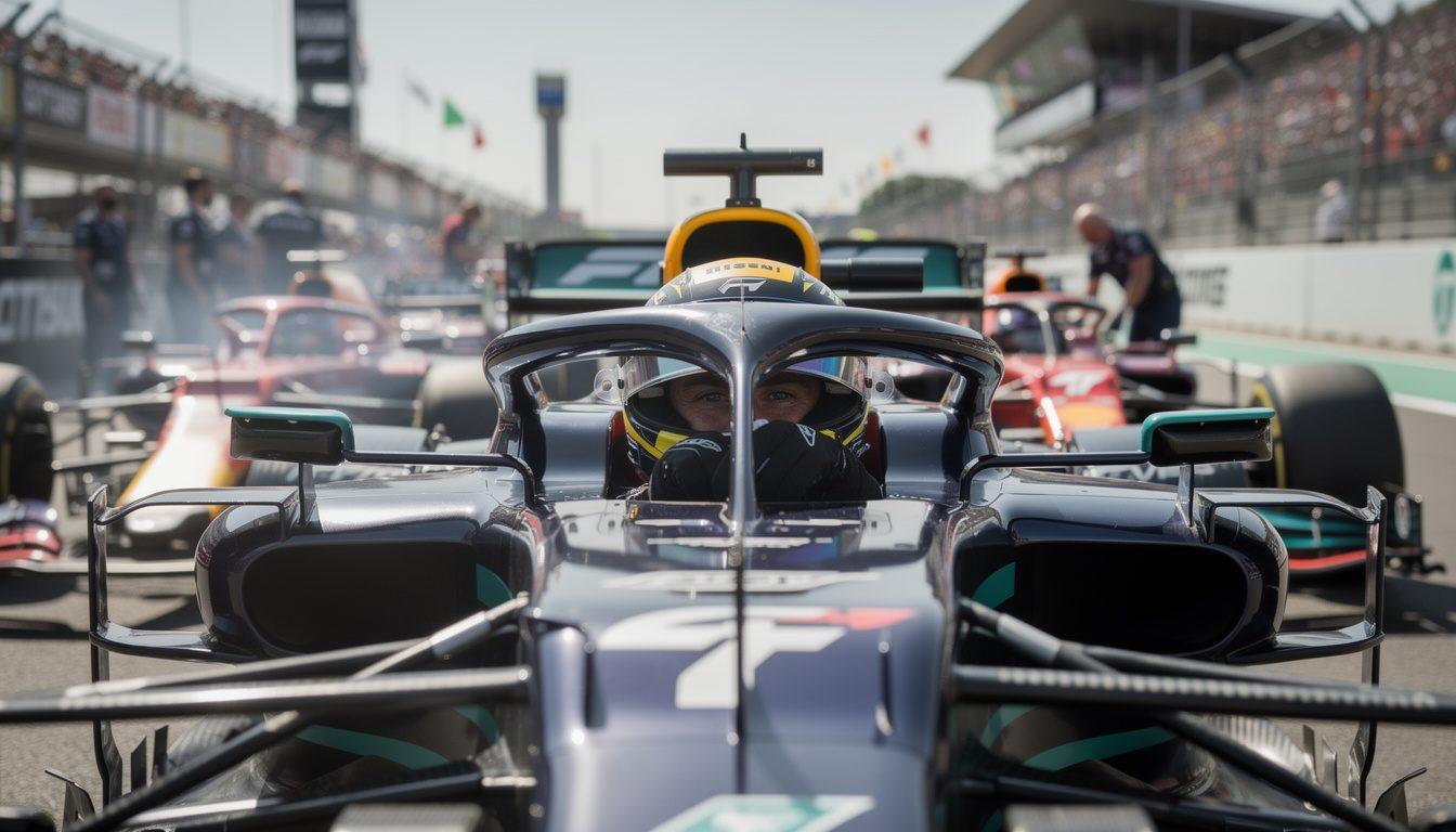 sergio perez advierte sobre el riesgo de un 'gran choque' debido al caos anticipado en la línea de salida en la temporada de f1 2026, destacando preocupaciones de seguridad y dinámicas de carrera.