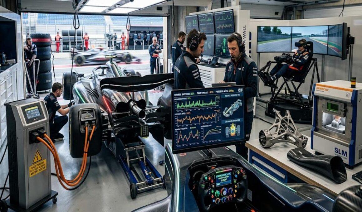 La technologie et le sport automobile