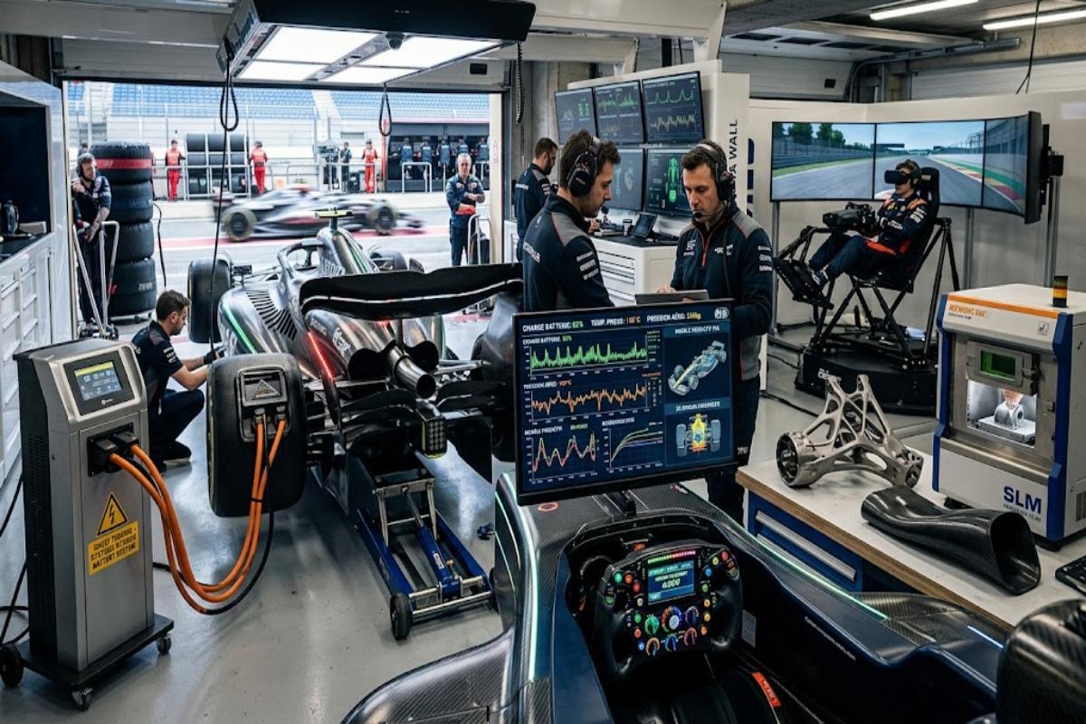 La technologie et le sport automobile