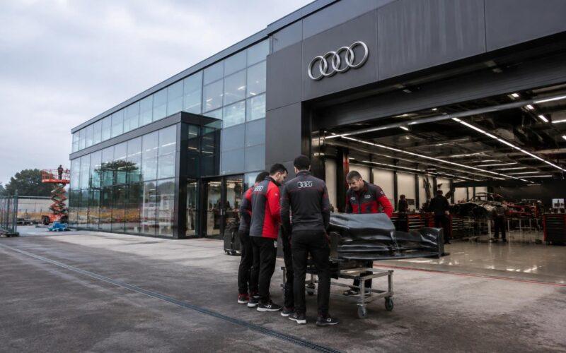 audi confirms plans to establish a new formula 1 base, marking a major step in its preparations to enter the sport.