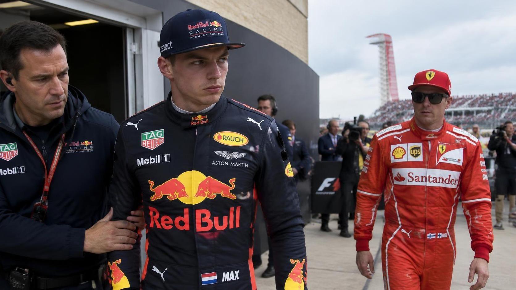 max verstappen was left stunned after being pulled from the f1 cooldown room following the revocation of his podium finish.